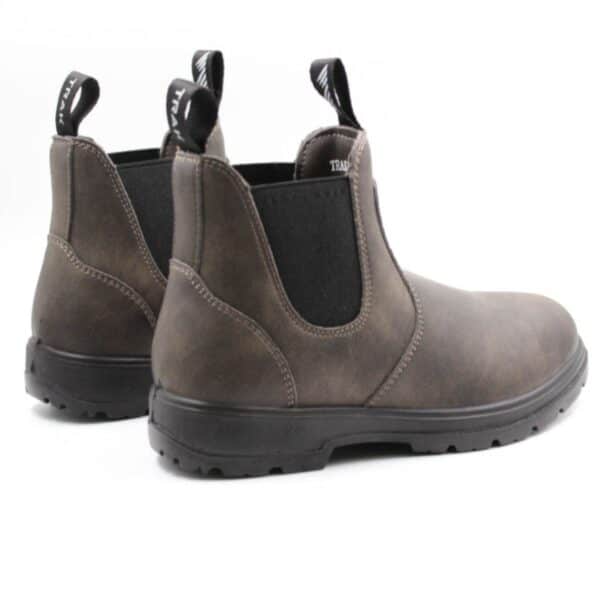 ילדים/מגפוני טראק טבעוניות/חום כהה/TRAK