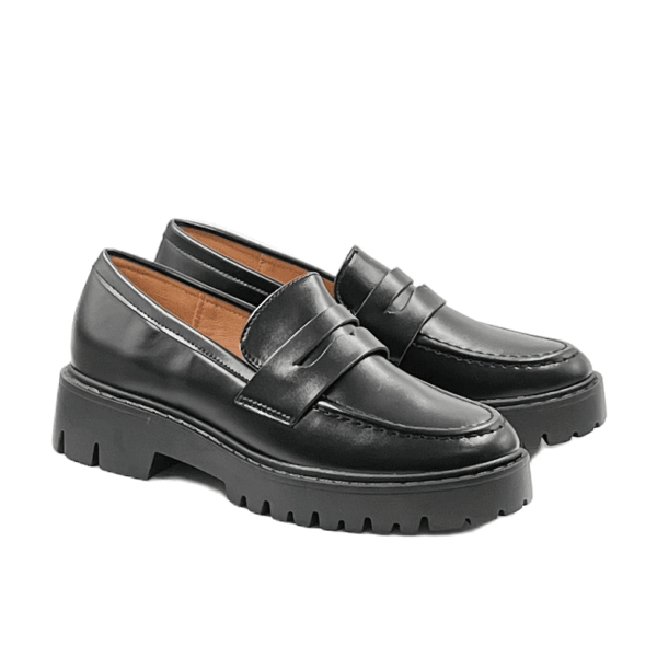 נעלי נשים אוקספורד/אשלי/שחור/ MAZOR COMFORT