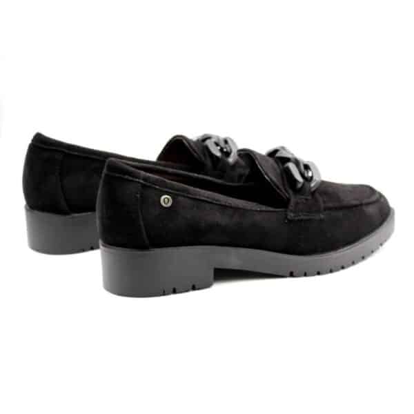 נעלי נשים אוקספורד/נויה/שחור אבזם/OXFORD