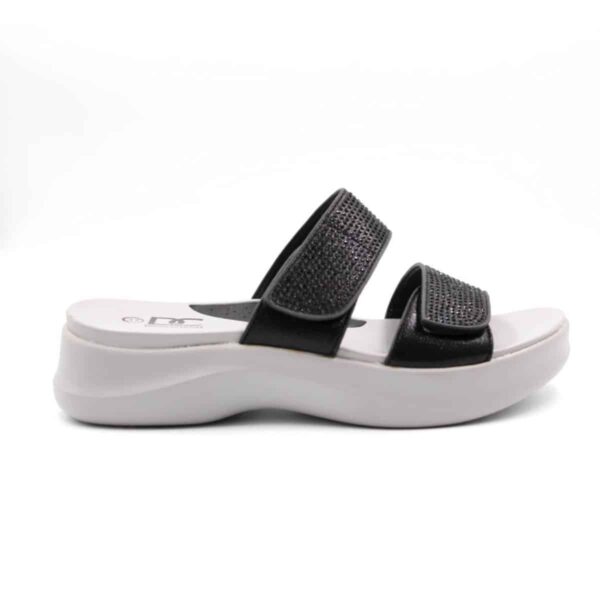 כפכף נשים/מוריה/שחור/DONNA COMFORT