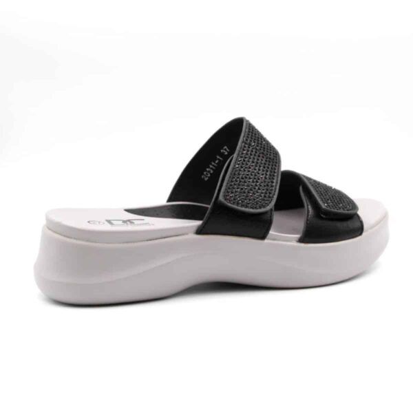 כפכף נשים/מוריה/שחור/DONNA COMFORT