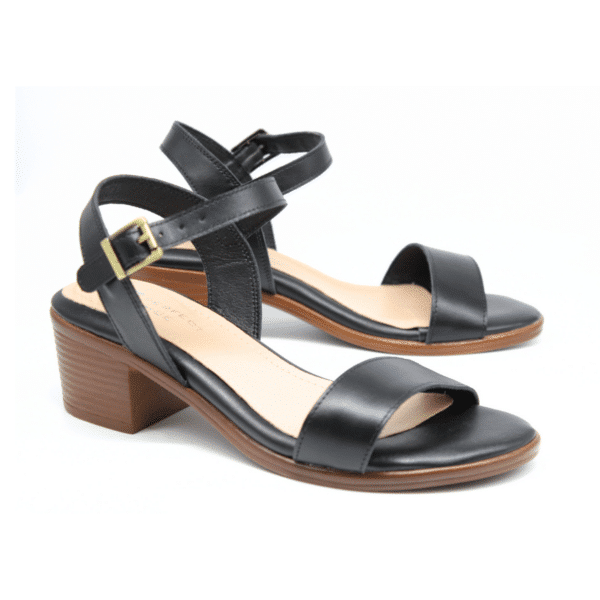 סנדלים לנשים/ויולה/שחור/PERFECT SHOE