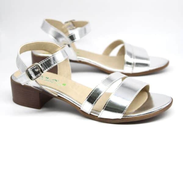 סנדלים לנשים/תמר/כסף/פאולה PAOLA