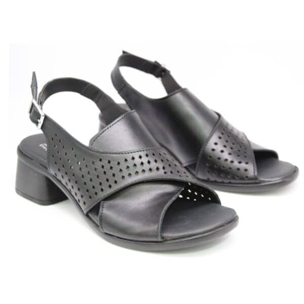 סנדלים לנשים/אלירז/שחור/פאולה PAOLA