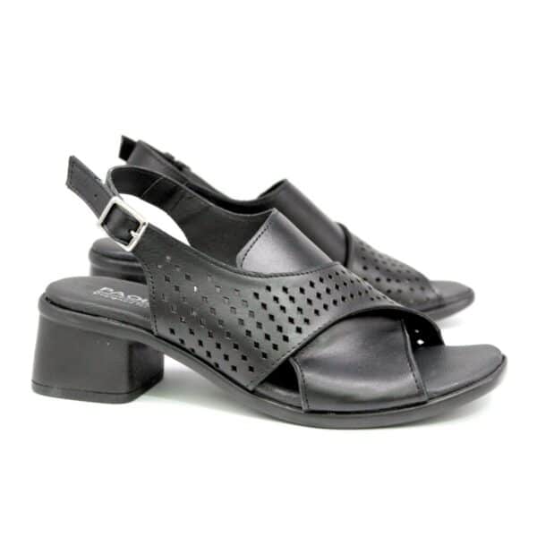 סנדלים לנשים/אלירז/שחור/פאולה PAOLA