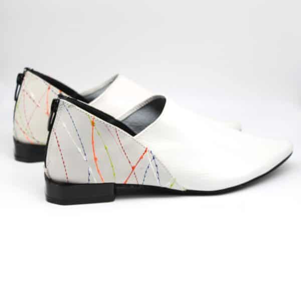 נעלי נשים/קורל/לבן/פאולה PAOLA