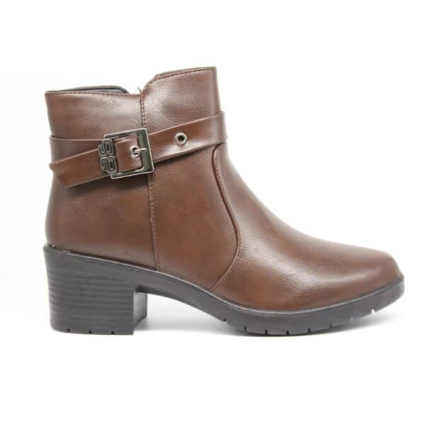 מגפוני נשים/מירן/חום/COMFORT SHOES