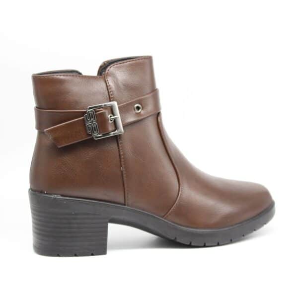 מגפוני נשים/מירן/חום/COMFORT SHOES