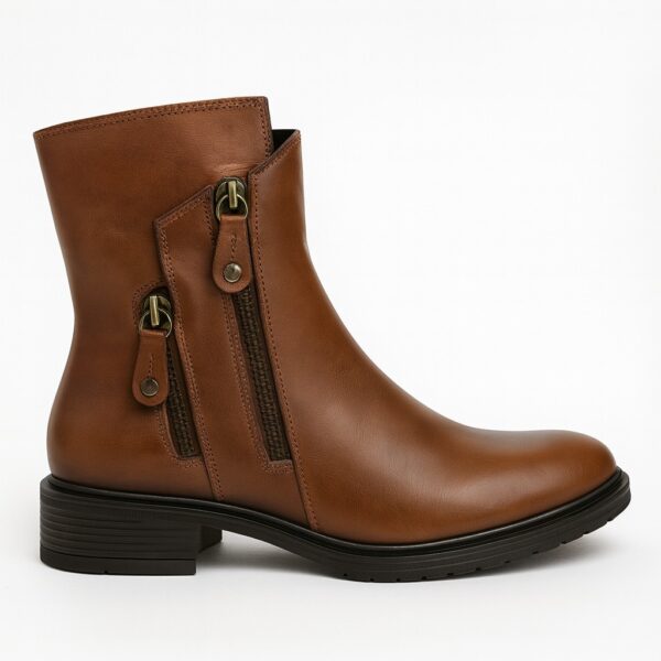 מגפיים לנשים/דליה/חום/FLY FOOT