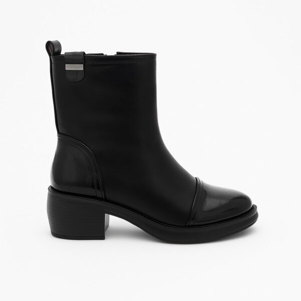 מגפוני נשים/אילנה/שחור/COMFORT SHOES