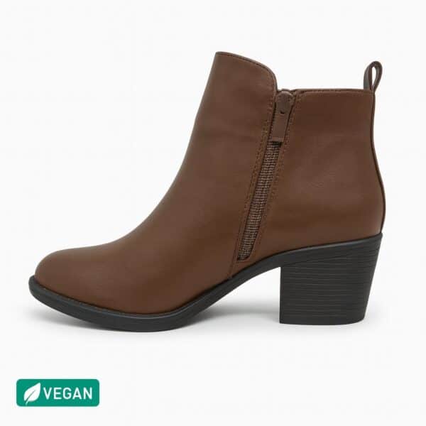 מגפיים לנשים/דפנה/חום/OM COMFORT