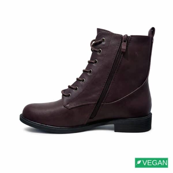 מגפיים לנשים/שני/בורדו/OXFORD