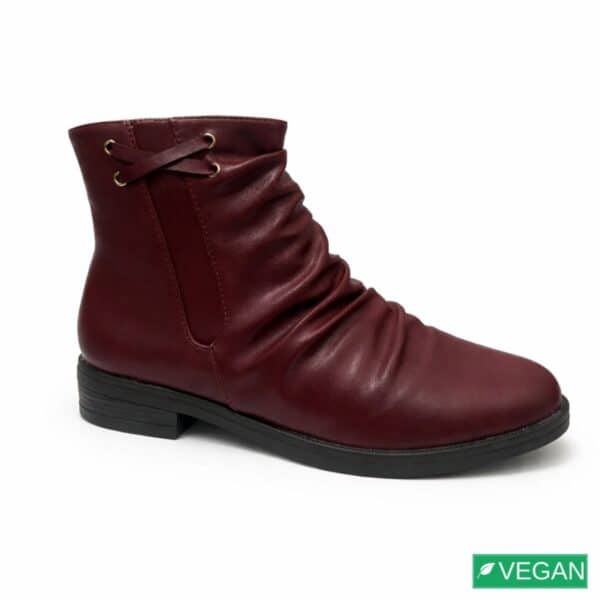 מגפיים לנשים/לילך/בורדו/OXFORD