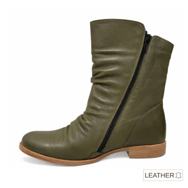 מגפיים לנשים/שירה/ירוק/פאולה PAOLA