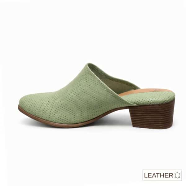 כפכפים לנשים/לונה/ירוק/PERFECT SHOES