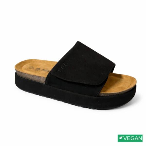 כפכפים לנשים/אדל/שחור/OM COMFORT